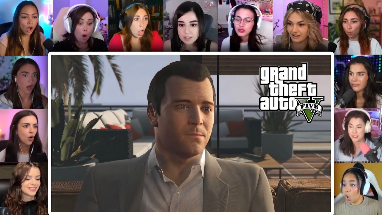 Michael: Therapy Before the Storm | Grand Theft Auto V Reaction Mashup - Part 1