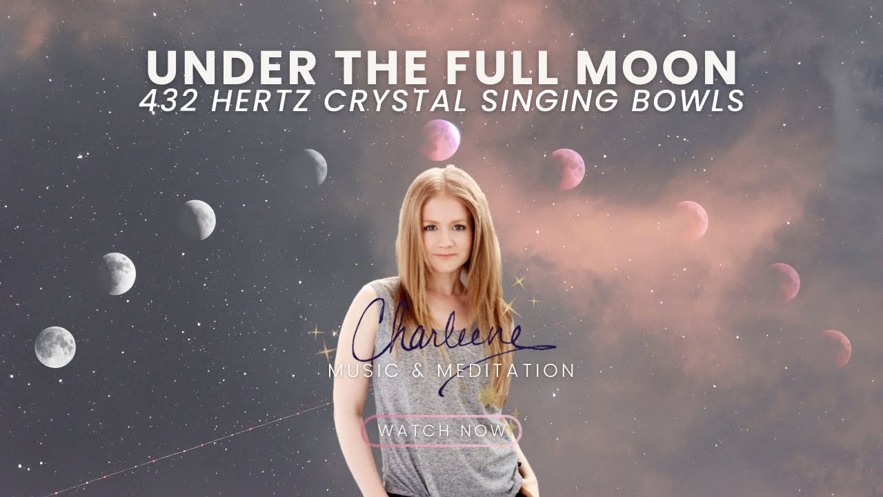 Full Moon Crystal Singing Bowl Healing (432 Hertz) YouTube