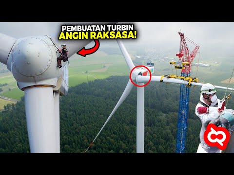 Kincir Angin Raksasa PLTB di Indonesia! Ternyata Selama dan Serumit ini Proses Pembangunannya…