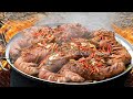 SPICY Deep Steam 20KG Pig's Legs Recipe - Yummy Cooking Spicy Foods with Big Pot in Village