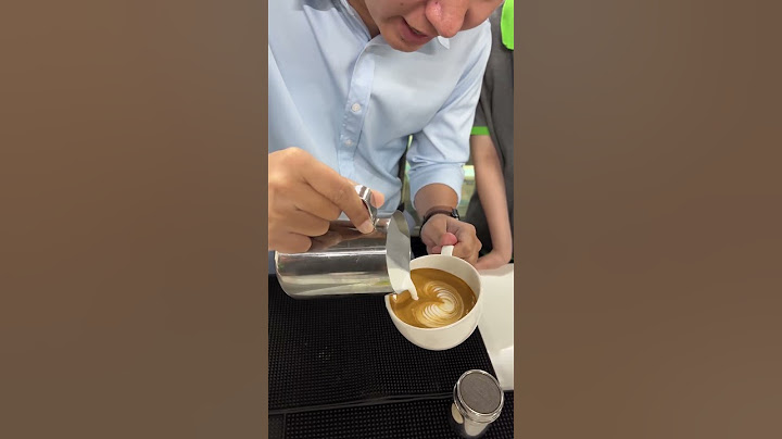 Cách tạo hình Latte art Tulip cơ bản #shorts #phache