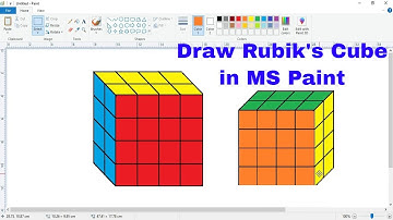 How to Draw Rubik