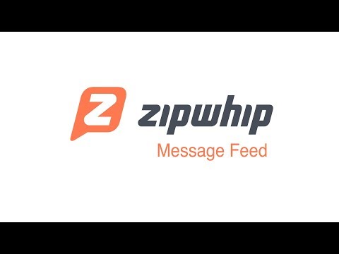 Message Feed - Zipwhip Web App 2.0 Tutorial Videos