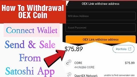 "Details on how to withdraw OpenEx mining airdrop tokens using the Satoshi mining app."