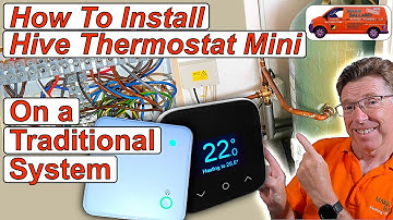How to Install the Hive Thermostat Mini on a Traditional Heating System,  Step by Step Instructions.