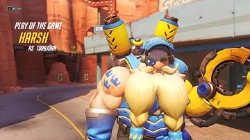 Overwatch Torb 5 Turret kill stack, embarrassing moment! xD