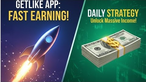 GetLike Se Fast Earning Ka Tarika | Earn Daily Without Investment | Skill To Earn Online #GetLike