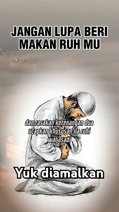 Yuk diamalkan setiap pagi sblm bangun dr tempat tidur agar jiwa jd tenang #nasehatdiri #shorts #fyp