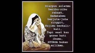 Sya'ir Santri Salafi'Rindu ibu