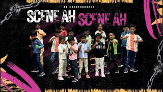 Scene Ah Scene Ah - Dance Cover | Maaveeran | Mysterious  Dance Cover | AK Choreography