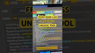 Tecno Spark 6go  Ke5 frp Bypass Remove Unlock Tool 100 Done shorts foryou frp unlocktool