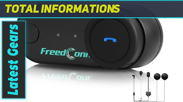 FreedConn T-COMVB Bluetooth Helmet Intercom: Ultimate Riding Companion