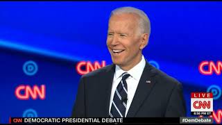 Joe Biden heckled by deportation chants - CNN Democratic Presidential Debates 7-31-2019