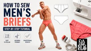 How to Sew Men's Swim Briefs | Easy Sewing Tutorial