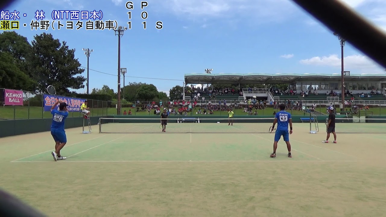 '17 全日本社会人ソフトテニス選手権大会 一般男子 準々決勝1