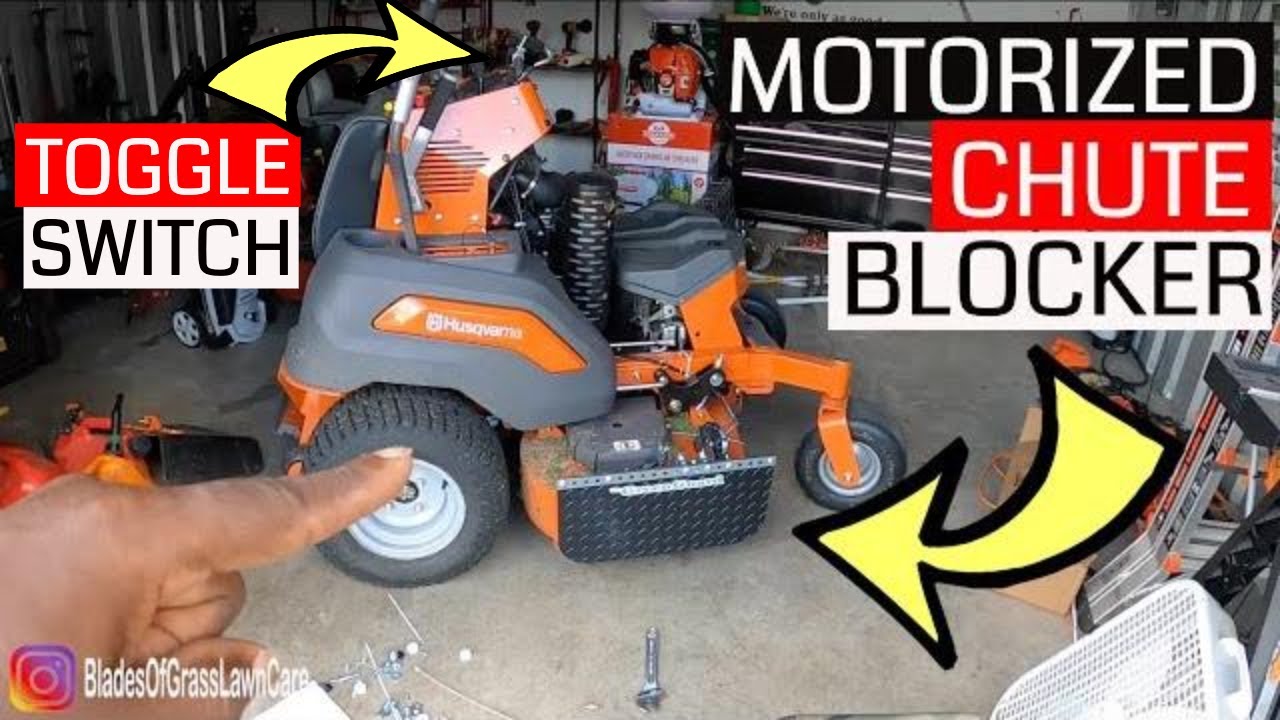 The Best Motorized Chute Blocker for Zero Turn Walk behind Stand On
