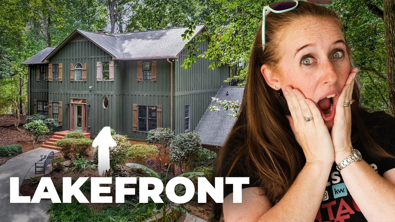 Home Tour! 1,200,000 Lakefront Property For Sale in Anderson, SC YouTube