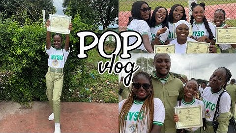NYSC POP VLOG//Abuja Batch C stream 1, 2022 passing out parade// NYSC Interview vlog//Corp members..