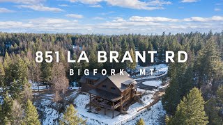 UNBELIEVABLE Award-Winning Montana Home with Lake & Mountain Views || 851 La Brant Rd || Bigfork, MT