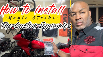 How to install the Customs Dynamics Magic Strobe on your 2025 Harley-Davidson CVO Road Glide ST