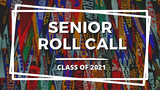 2021 Senior Roll Call