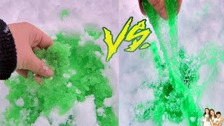 Slime Vs Gelli Baff Vs Snow Mmk