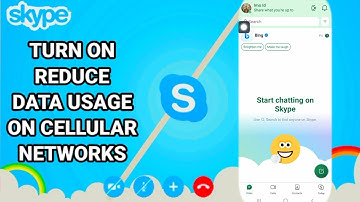 How To Turn On Reduce Data Usage On Cellular Networks On Skype App