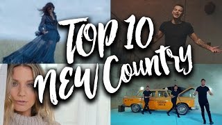TOP 10 New Country Songs in November, December &amp; January 2017