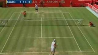 Queen's 2003 Semifinal (Agassi - Roddick) Parte 8/9