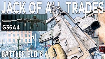 The King of JACK Of All TRADES - Amazing G36A4 in Battlefield 6 Gameplay (Infantry Only 50-5)
