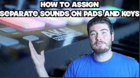 LOGIC PRO X TUTORIAL: how to put different sounds on keyboard pads and keys