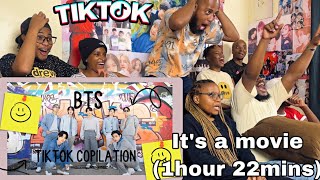 Africans show their friends (Newbies) BTS TIKTOK COMPILATION FOR LENNYLEN AND THE REACTIONS BROS PT6