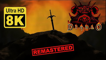 Diablo Intro Cinematic  8k (Remastered with Neural Network AI)