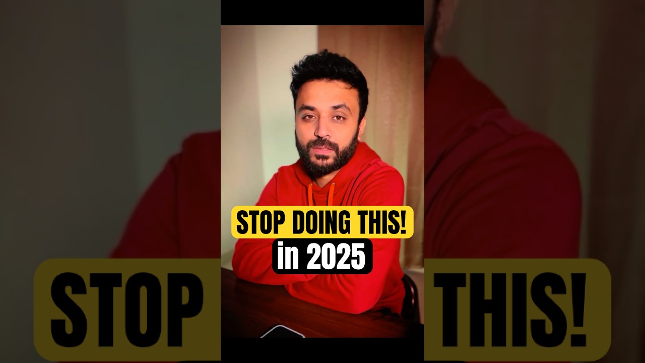 STOP doing these things in 2025 