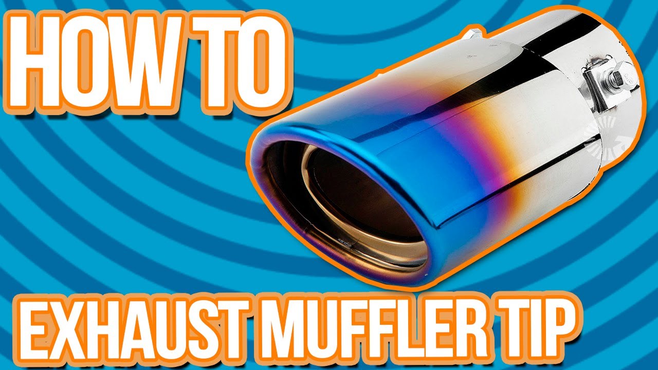 how to put on a exhaust tip 2