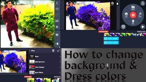 Video Color Grading in Kinemaster |How To Change Video Background Color Without Green screen