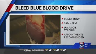 Bleed Blue Blood Drive