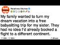 My Golden Sister's Family Hijacked My Vacation. But This Time, I Had My Own Secret Escape Plan.
