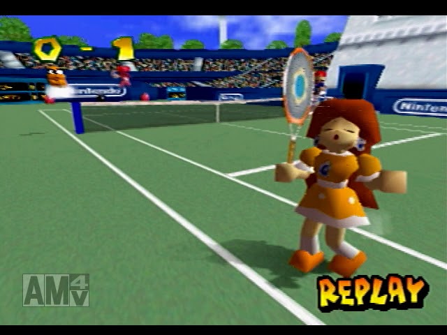 マリオテニス64パート63 キャサリンと対決再び！ - YouTube