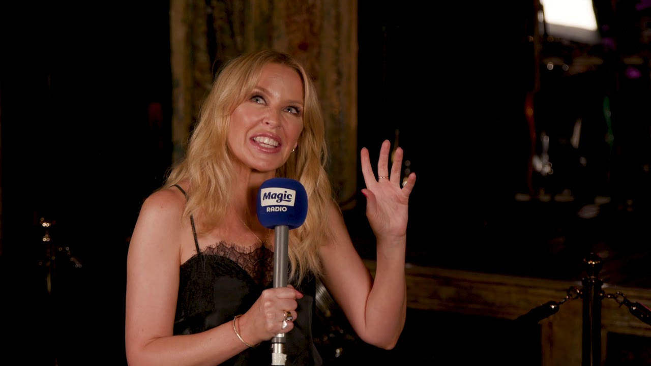 Kylie Minogue Secret Gig Full Pre Show Interview Magic Radio Youtube