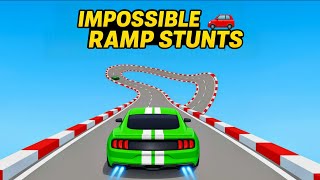 Muscle Car Stunts 3D | Mega Ramp Car Racing Gameplay | Android Game  screenshot 4