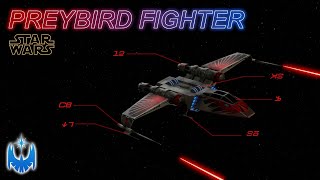 The Rare Sorosuub Preybird Heavy Fighter - Animated Breakdown!
