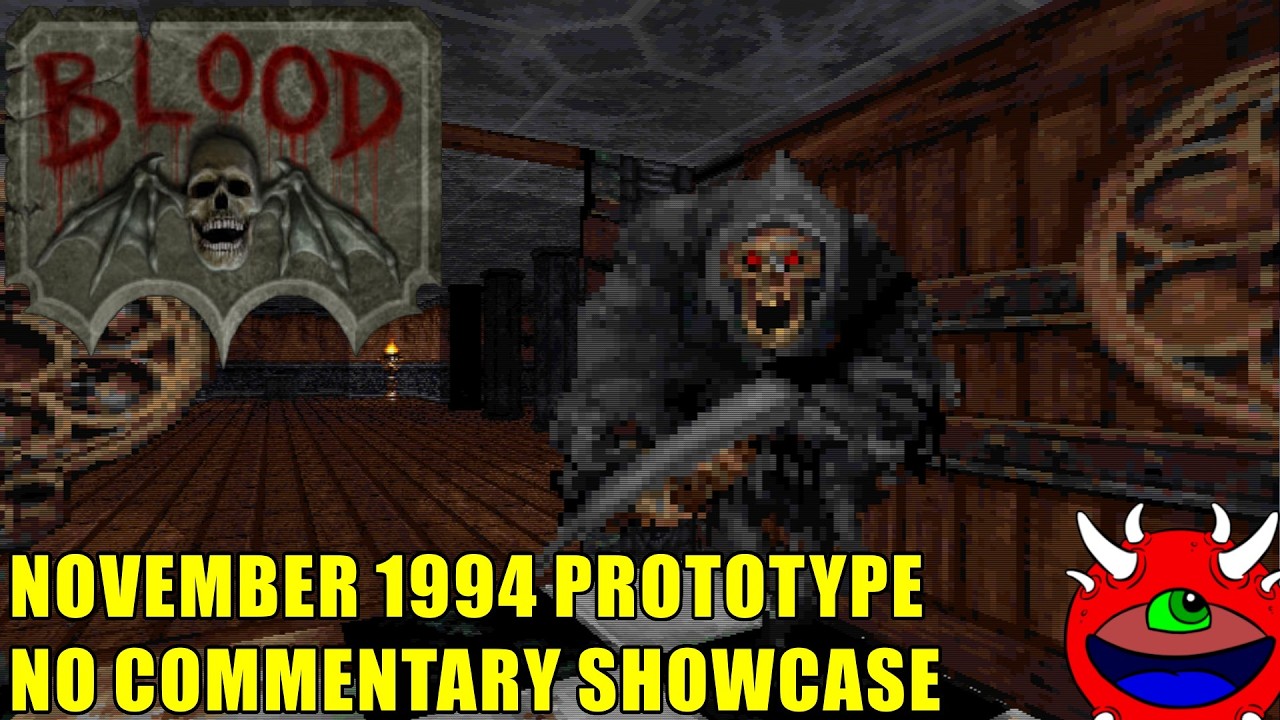 Blood - November 1994 Alpha Build Showcase - YouTube