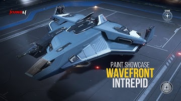 Crusader Intrepid Wavefront Paint Showcase | Star Citizen
