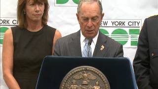 Mayor Bloomberg Announces Start of Speed Cameras Enforcement Near Schools