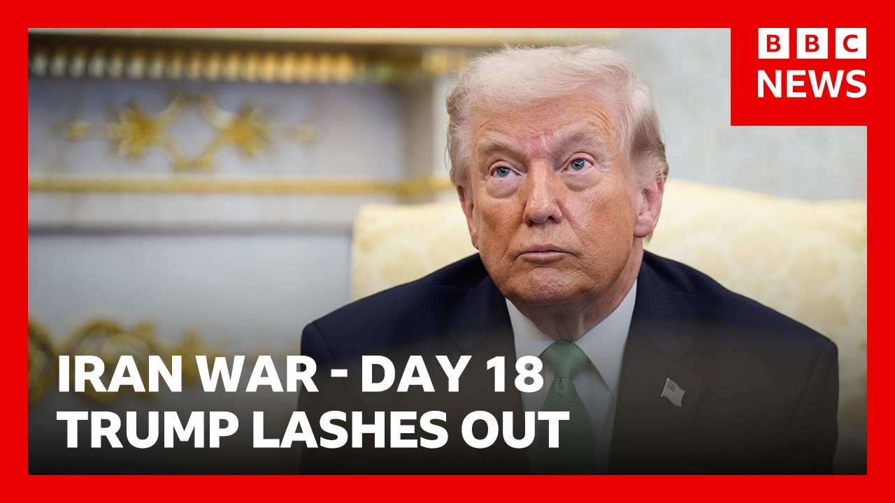 Trump criticises Nato allies saying US 'no longer needs' help with Iran War | BBC News