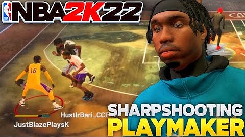 *NEW* PURE PLAYMAKER BUILD W/ SHARP TAKEOVER IS UNSTOPPABLE IN NBA 2K22!!