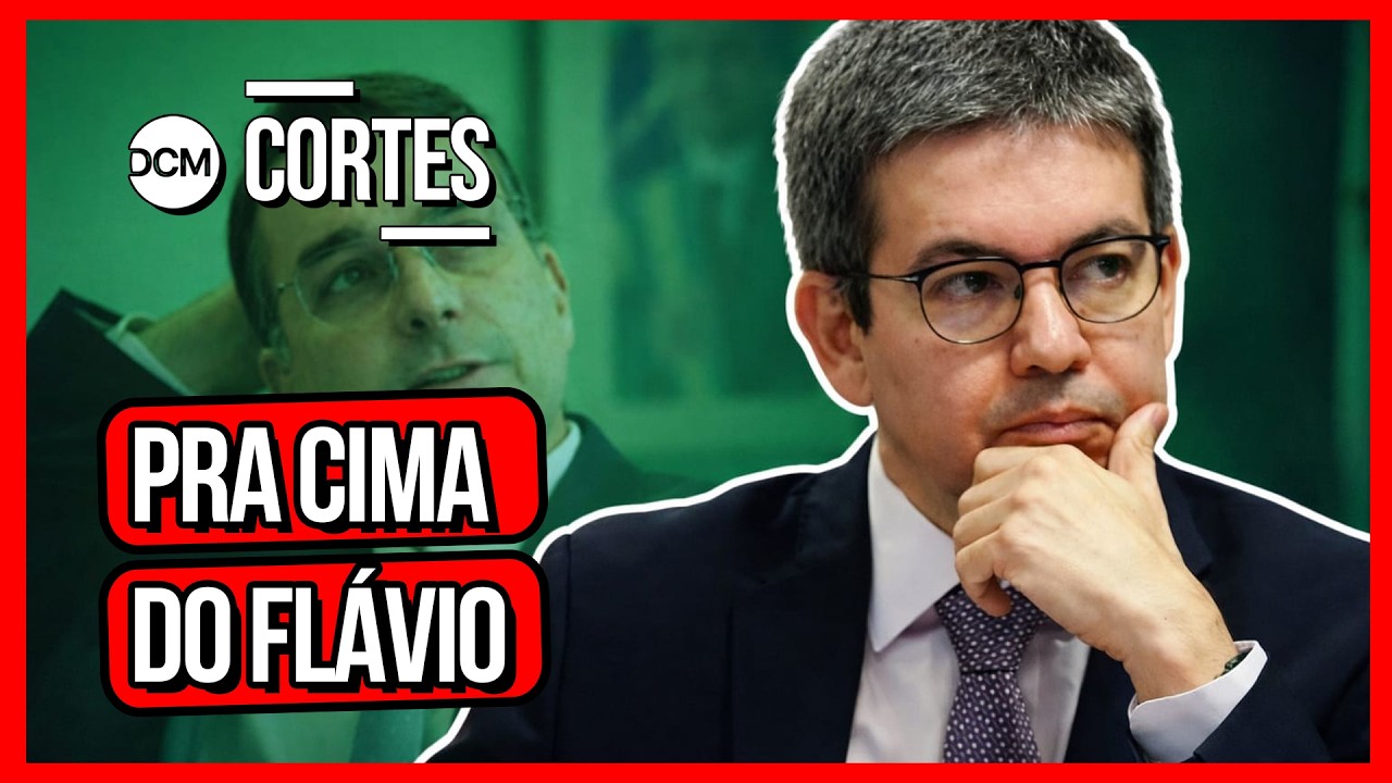 RANDOLFE REMETE ACUSAÇÕES A FLÁVIO BOLSONARO