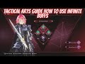 Sword art online last recollection tactical arts guide  how to use infinite buffs