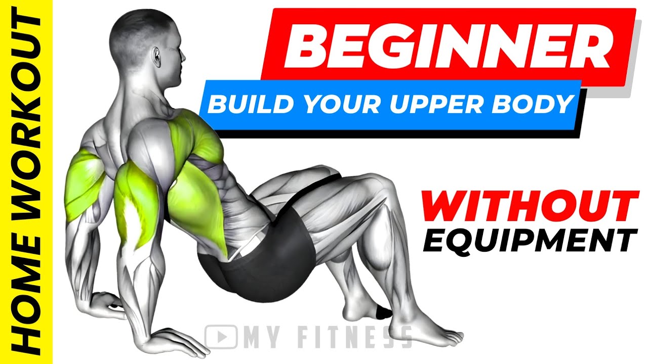 Best Upper Body Workout at Home for Beginners (No Equipment) - YouTube